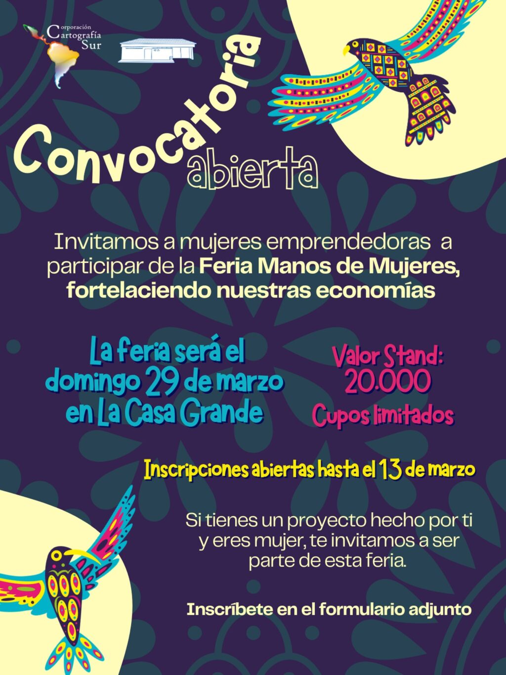 Instagram post from cartografia.sur. This post is in position 0.